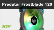 Test ventilateur Acer Predator Frostblade 120, quatre diodes blouissantes