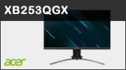 Test cran Acer Predator XB253QGX : 24 pouces FHD  240 Hz