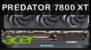 Predator BiFrost Radeon RX 7800 XT : Acer passe en AMD 