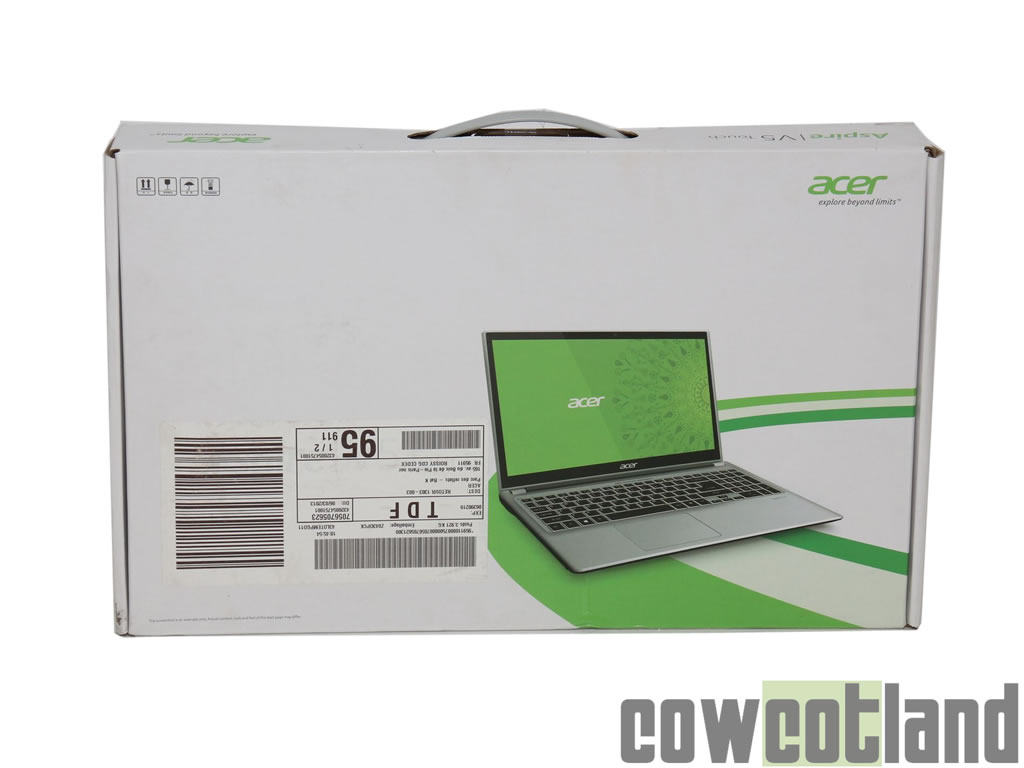 Image 18809, galerie Test portable Acer Aspire V5 Touch