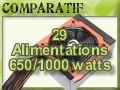 29 Alimentations de 650 � 1000 watts
