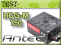 Test Alimentation Antec HCG-M 750 watts