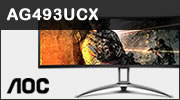 Test cran AOC AG493UCX, 49 pouces wide, 1440p, 120 Hz