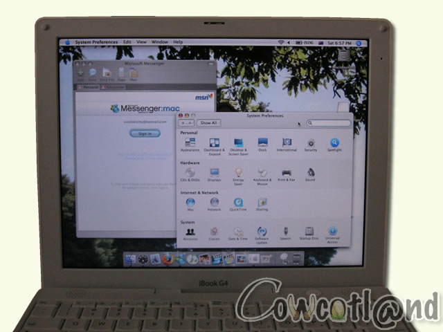 APPLE iBook 12 pouces - Ecran