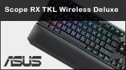 Test clavier mcanique ASUS ROG Strix Scope RX TKL Wireless Deluxe : sans-fil et entirement lubrifi !