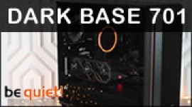 Cliquez pour agrandir Test boitier be quiet Dark Base 701 : Un petit 901 plus accessible ?