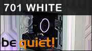 be quiet! Dark Base 701 White : Le même, mais en blanc be quiet! Dark Base 701 White : Le même, mais en blanc
