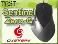 Souris Sentinel Zero-G : CM Storm dfend et attaque