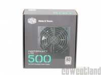 Cliquez pour agrandir Test alimentation Cooler Master Masterwatt Lite 500 watts