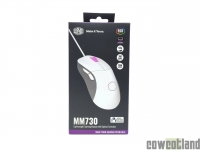 Cliquez pour agrandir Test souris Cooler Master MM730 : ultra lgre et ergonomique !