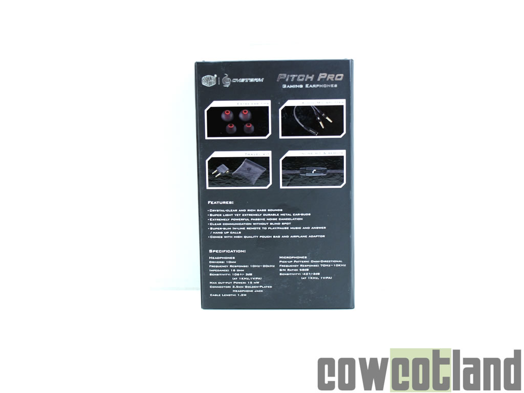 Image 28700, galerie Ecouteurs Cooler Master Pitch Pro