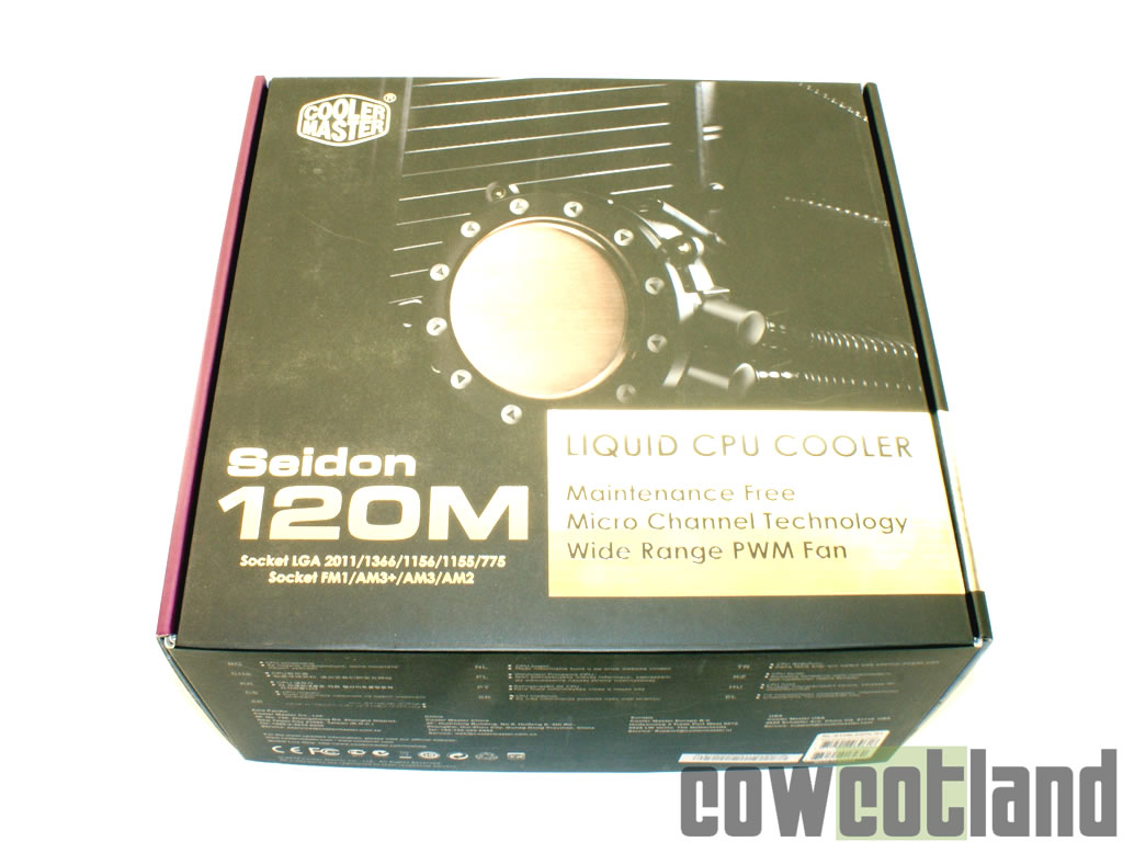 Image 18763, galerie Watercooling AiO Cooler Master Seidon 120M