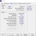 Cliquez pour agrandir Test Mmoire DDR5 : Corsair Vengeance RGB 32GB (2x16GB) 6000MHz C36, enfin les voil !!!