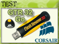 Cl� USB Corsair Flash Voyager GTR : USB 2.0, mais rapide