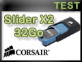 Cl USB Corsair Slider X2 32Go