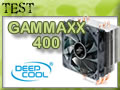 Test ventirad CPU DeepCool Gammaxx 400 