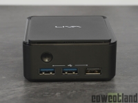 Cliquez pour agrandir ECS LIVA Q3D, HDMI et DisplayPort au programme de ce petit PC