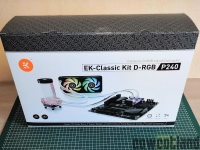 Cliquez pour agrandir Test watercooling EK EK-Classic Kit P240 D-RGB