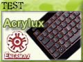 Clavier Enermax Acrylux : Agrandlux aussi