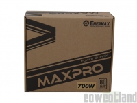 Cliquez pour agrandir Test alimentation Enermax MaxPro 700 watts