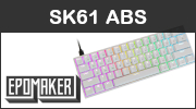 Epomaker SK61 ABS : Un clavier mcanique compact bon march