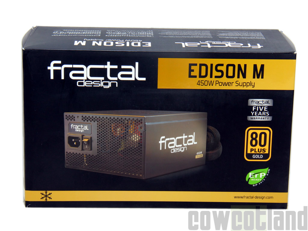 Image 25438, galerie Test alimentation Fractal Design Edison M 450 watts