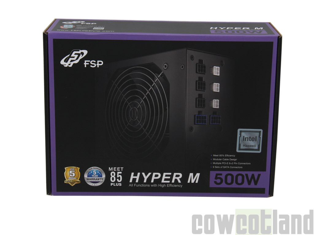 Image 28607, galerie Test alimentation FSP Hyper M 500