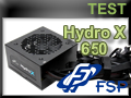 Test alimentation FSP Hydro X 650 watts