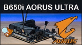 Cliquez pour agrandir Test carte mre : B650i Aorus Ultra de Gigabyte, vous avez dit petite ?