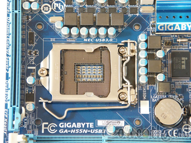 Image 9199, galerie GA-H55N-USB3, Le Mini ITX par Gigabyte