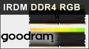 Test mmoire Goodram IRDM RGB DDR4 : Rapide et colore ?