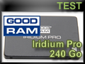 Test SSD Goodram Iridium Pro 240 Go