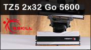 Test mmoire DDR5 G.Skill Trident Z5 RGB 2 x 32 Go 5600 c28