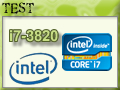 Test processeur Intel Core i7-3820