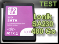 Test SSD I.Onik SA230 480 Go