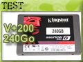 Test SSD Kingston V+200 240 Go
