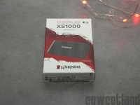 Cliquez pour agrandir Test SSD externe KINGSTON XS1000 : 1050 Mo/sec en lecture et en criture, tout simplement