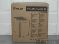 Cliquez pour agrandir Test boitier PC KOLINK CITADEL GLASS SE : du Micro-ATX parfait pour le prix ?