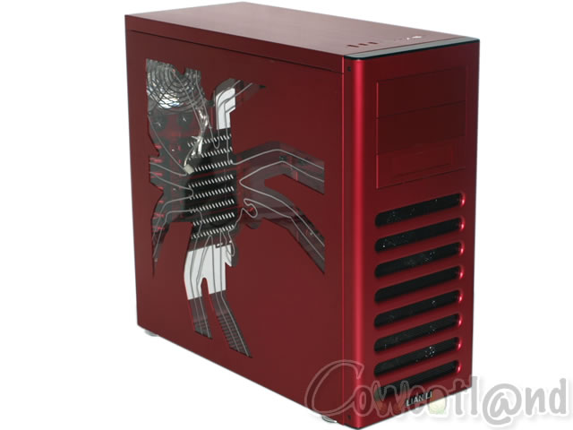 Image 9073, galerie Lian Li PC8-FIR Spider Edition, du rouge et encore du rouge