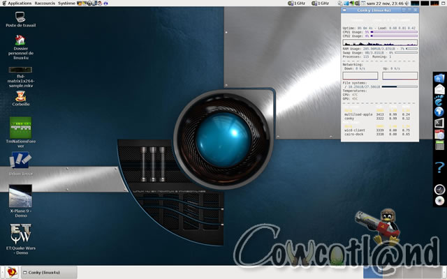 Image 4534, galerie Clevo M570RU Linux4U Extreme