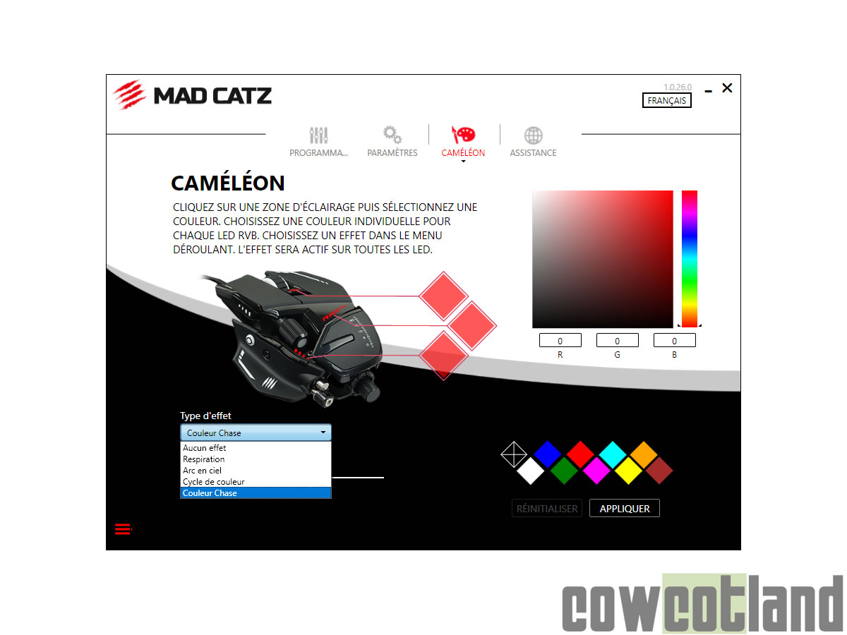 Image 39450, galerie Test souris Gaming Mad Catz R.A.T. 8 +
