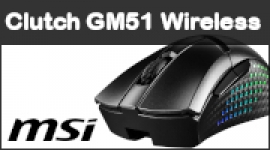 Cliquez pour agrandir Test MSI Clutch GM51 Lightweight Wireless : du sans-fil pas cher