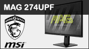 MSI MAG 274UPF : Un cran UHD  144 Hz pas cher !