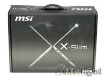 Cliquez pour agrandir XSlim X340, quand MSI mange de la pomme