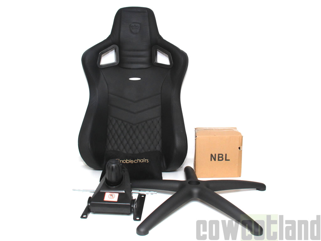 Image 30509, galerie Test  Fauteuil Gamer Noblechairs Epic Cuir