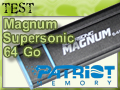 Test cl USB 3.0 Patriot Magnum Supersonic 64 Go