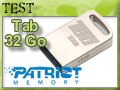 Test cl USB Patriot Tab 32 Go