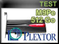 Test SSD Plextor M9Pe 512 Go