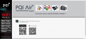 Cliquez pour agrandir Carte SD WiFi PQI Air Card