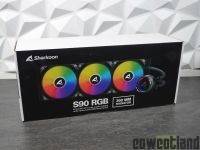 Cliquez pour agrandir Sharkoon S90, un AIO 360 mm qui ne manque pas de charme